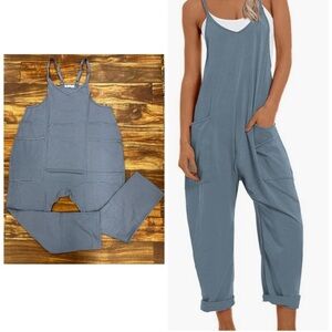 Women's Blue Hotshot Jumpsuit